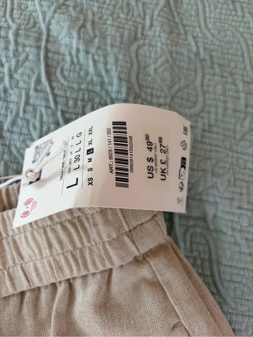 Zara Linen Pants
